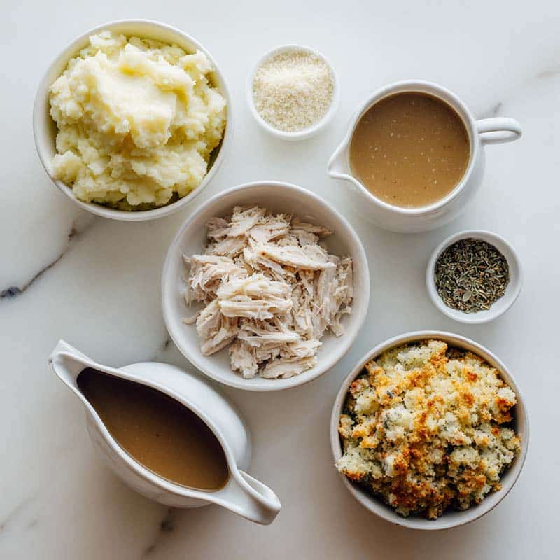 Turkey stuffing balls ingredients